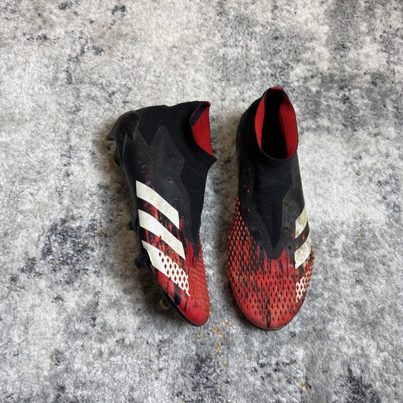 adidas Other - Adidas Predator Mutator 20+ FG Soccer Cleats Black Red EF1629 Mens 11